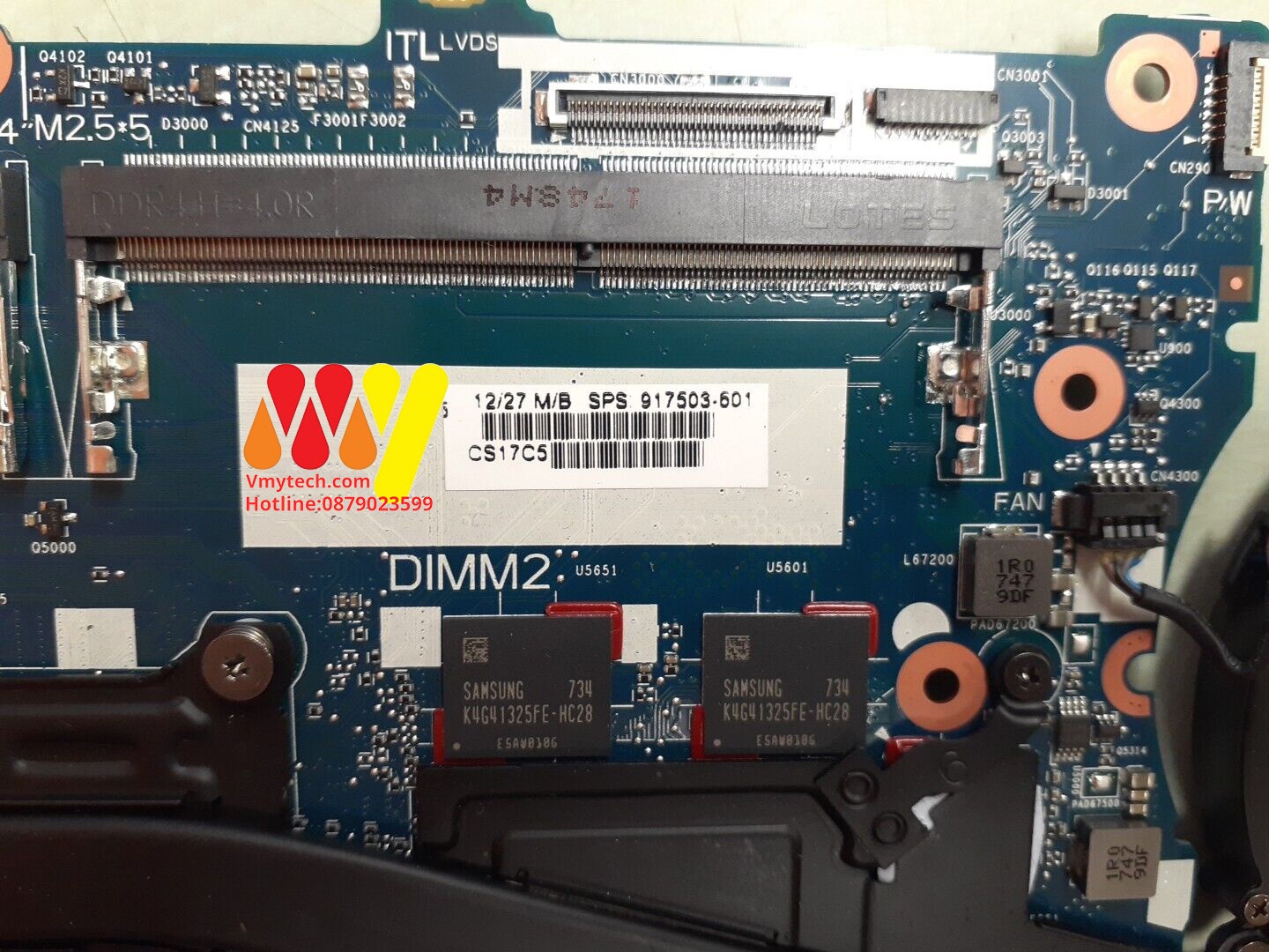 MAIN thay thế dùng cho HP 840 G4 I7-7500 mã : 6050a2854301