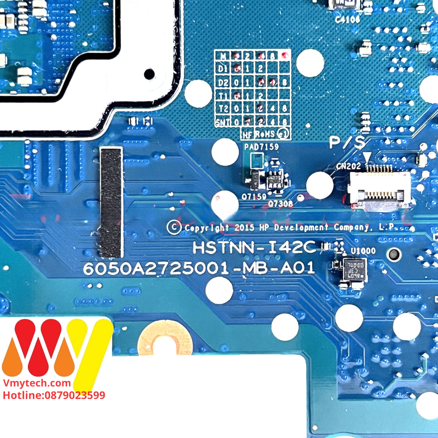 MAIN thay thế dùng cho laptop HP 820 G3 I5-6200U mã : 6050a2725001