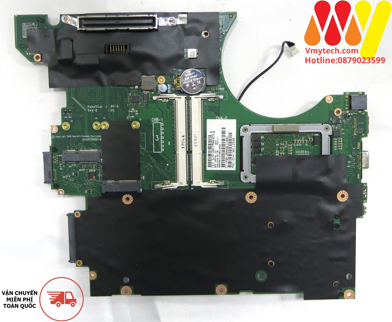 MAIN thay thế dùng cho HP 8740W mã : 595700-001
