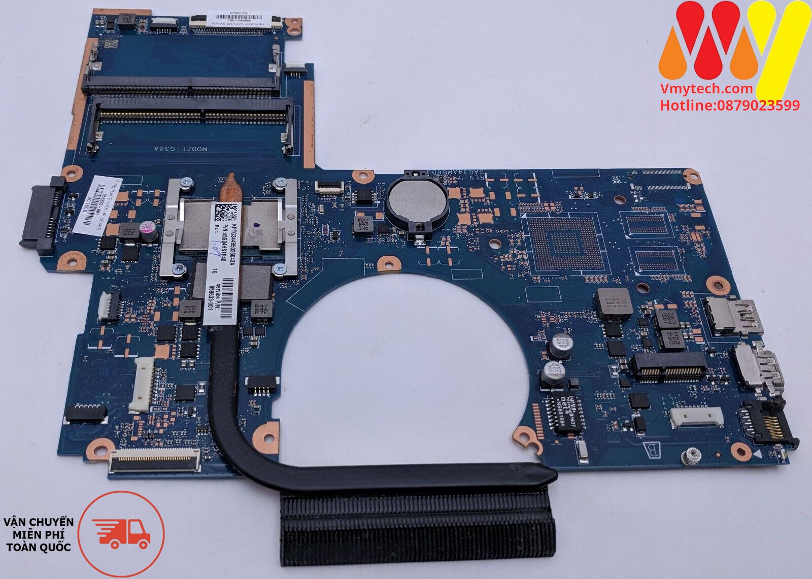 MAIN thay thế dùng cho Laptop HP 15AU I5-6200 mã : dag34amb6d0