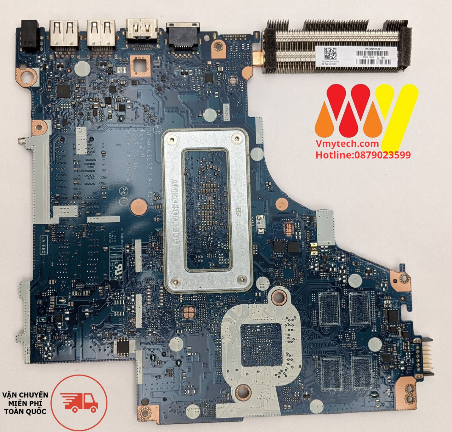 MAIN thay thế dùng cho Laptop HP 15BS I5-7200 mã : la-e801p