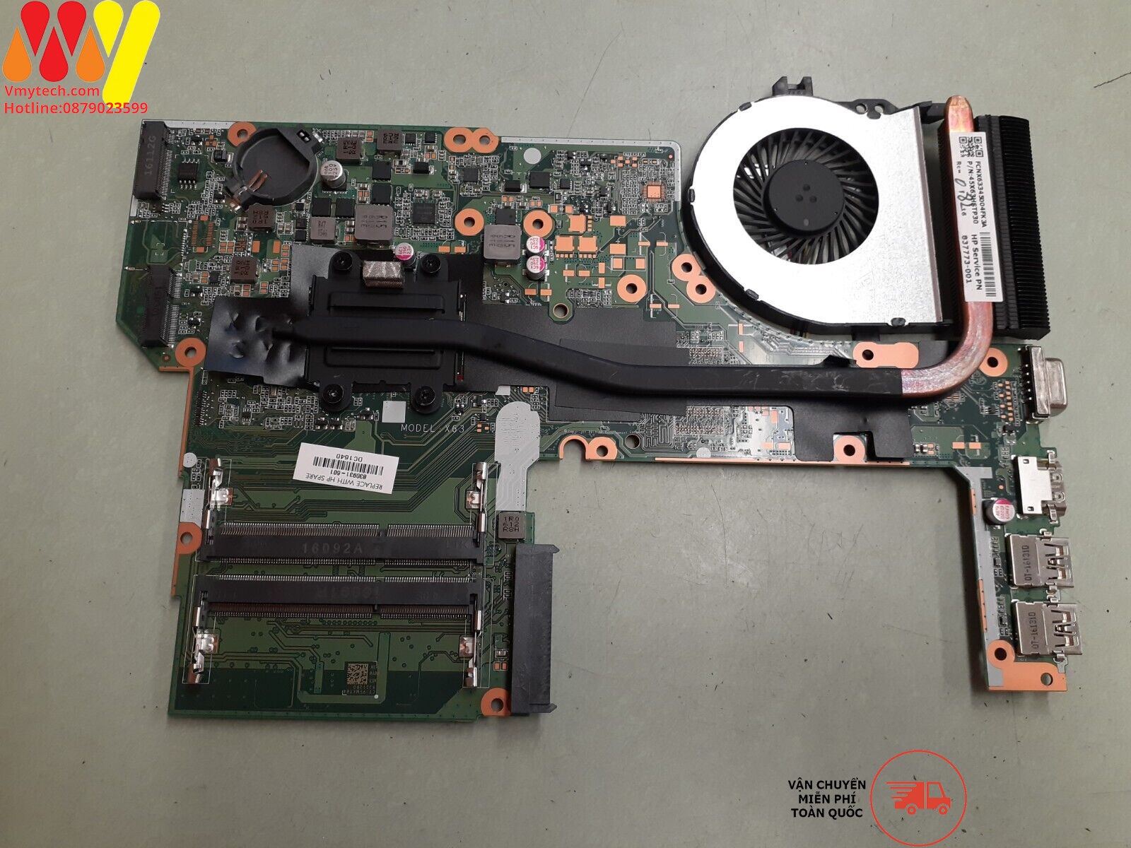 MAIN Thay thế cho laptop HP 450 G3 I7-6500 VGA RỜI mã : da0x63mb6h1