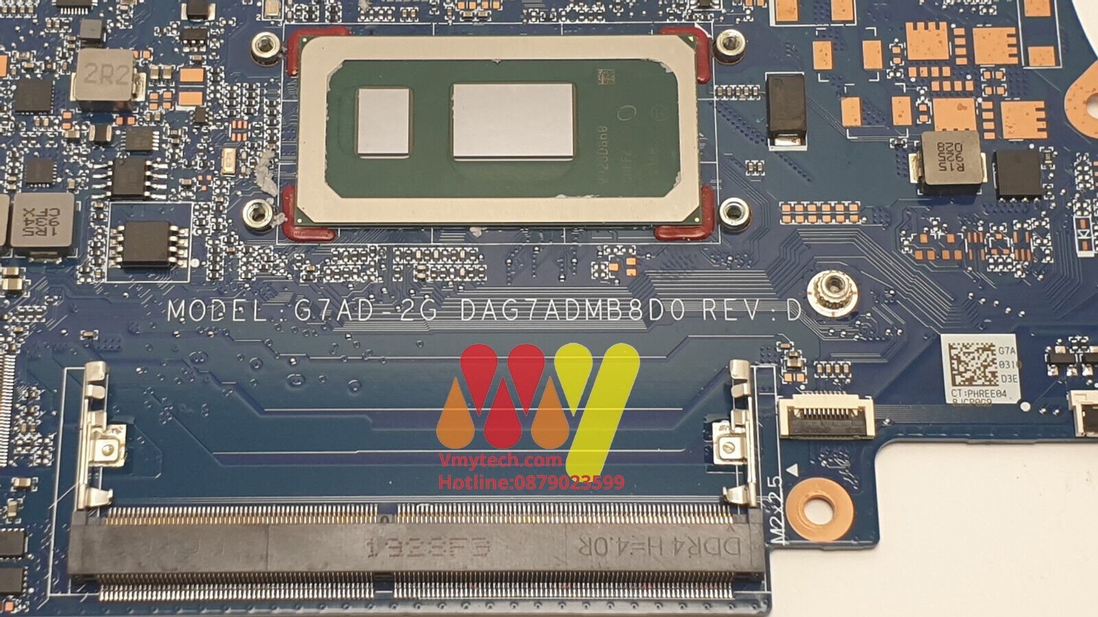 MAIN thay thế dùng cho Laptop HP 14CE I5-8250U mã : dag7admb8d0