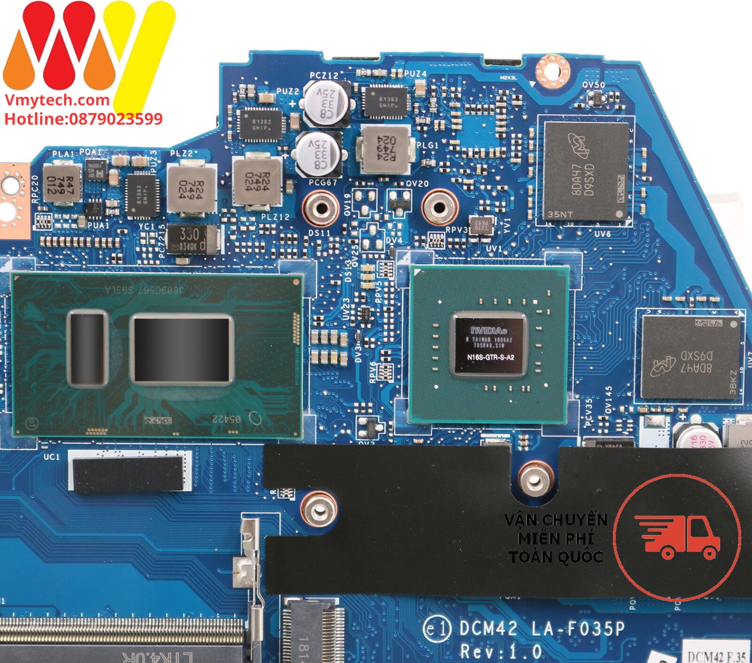 MAIN thay thế dùng cho Laptop HP 14BF -i5-8250 mã : LA-F035P