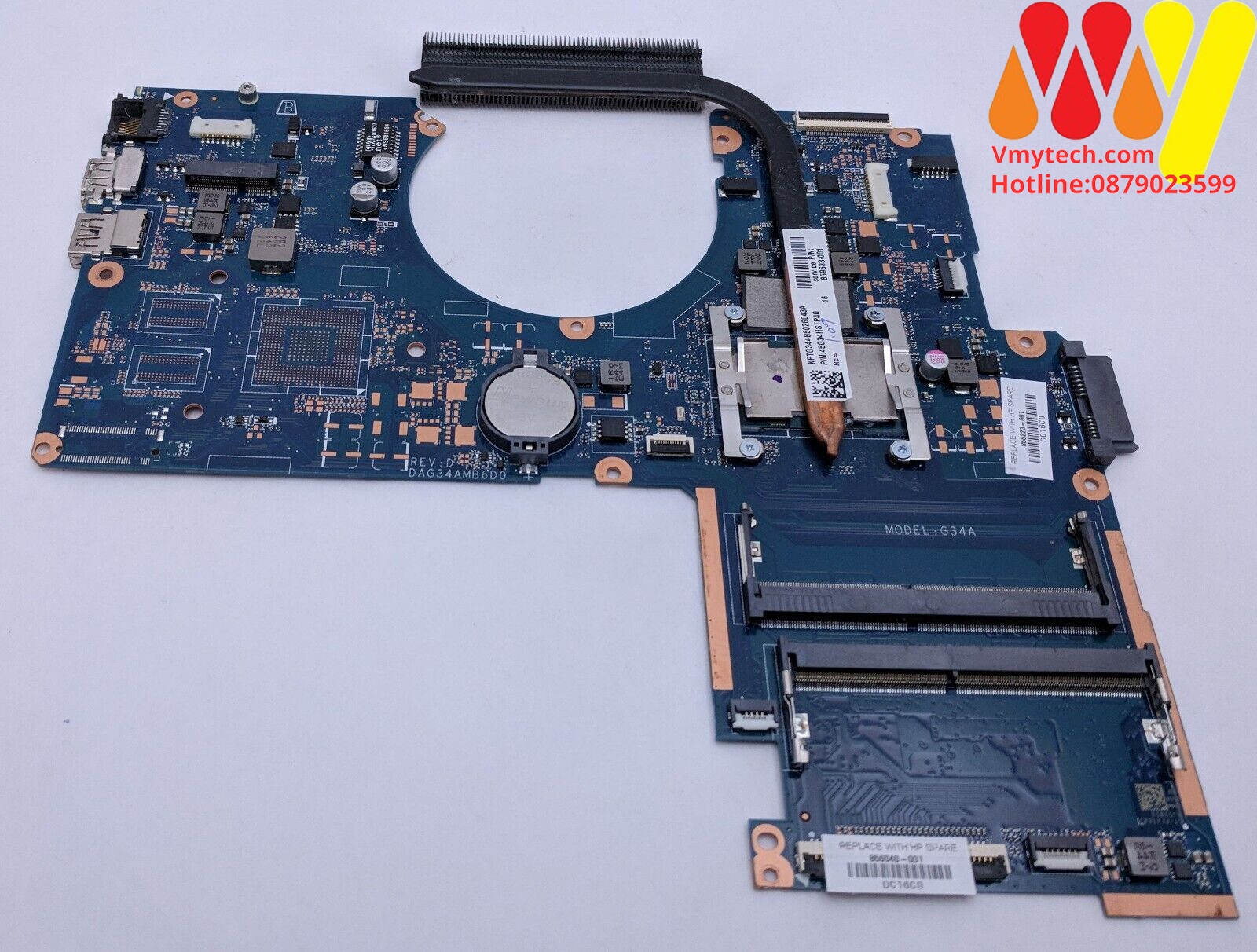 MAIN thay thế dùng cho Laptop HP 15AU I5-6200 mã : dag34amb6d0