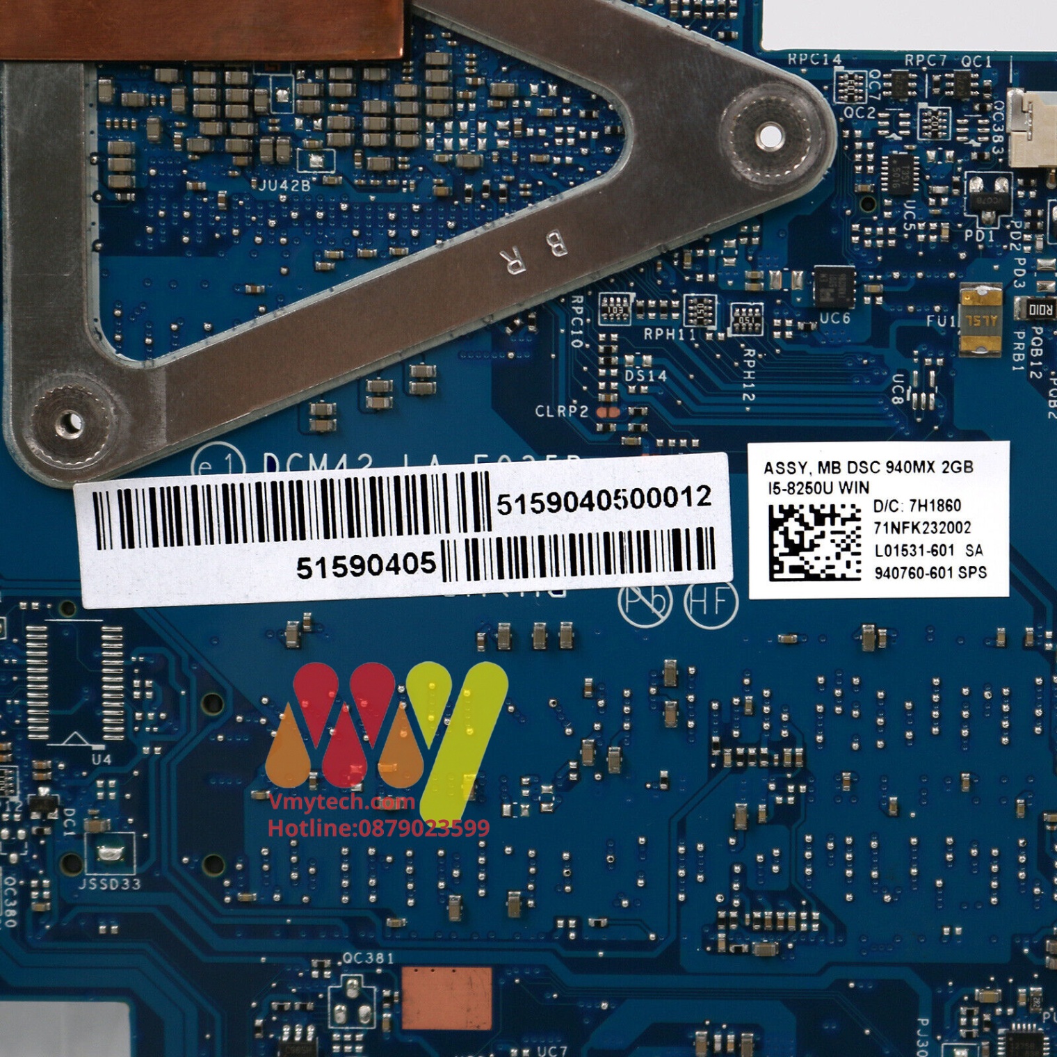 MAIN thay thế dùng cho Laptop HP 14BF -i5-8250 mã : LA-F035P