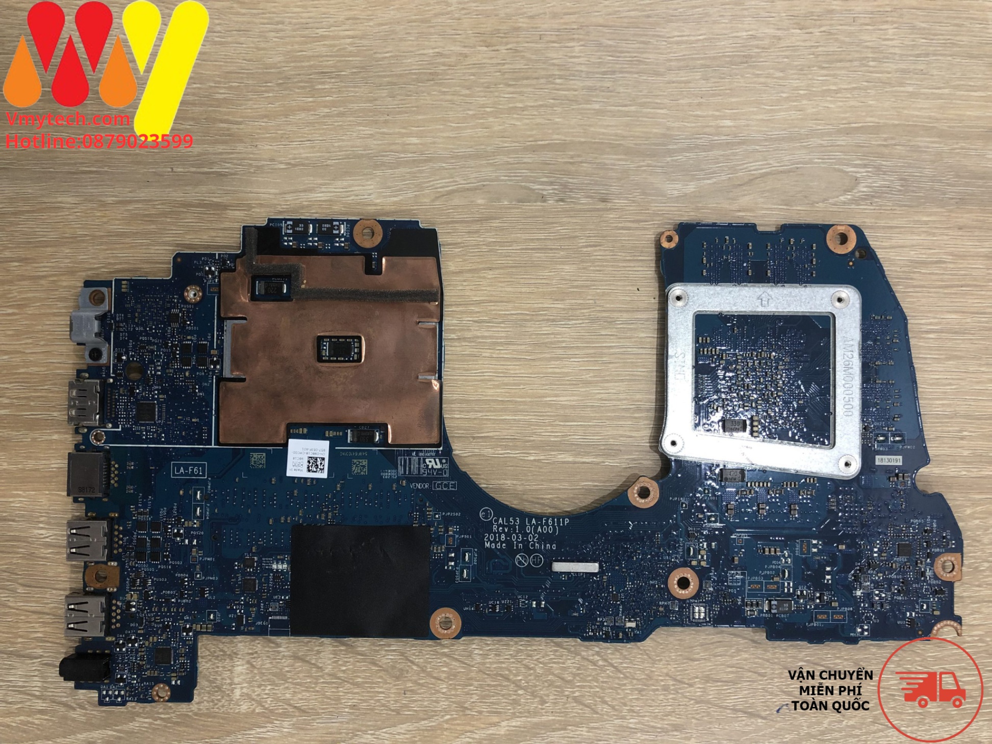 MAIN thay thế dùng cho Laptop HP 840-G3 I5-6300 mã : 6050A2892401-MB-A01