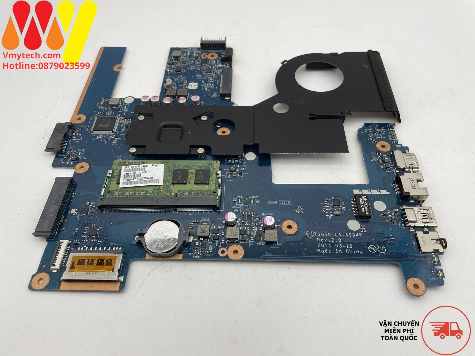 MAIN thay thế dùng cho Laptop HP 15LA PENTUM mã : zs050, la-a994p