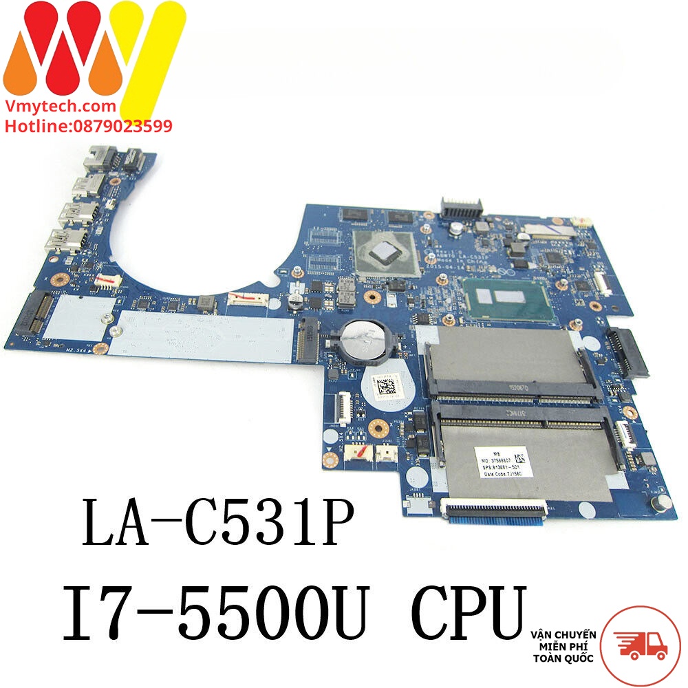 MAIN thay thế dùng cho Laptop HP ENVY M7-N I7-5500 mã : la-c531p