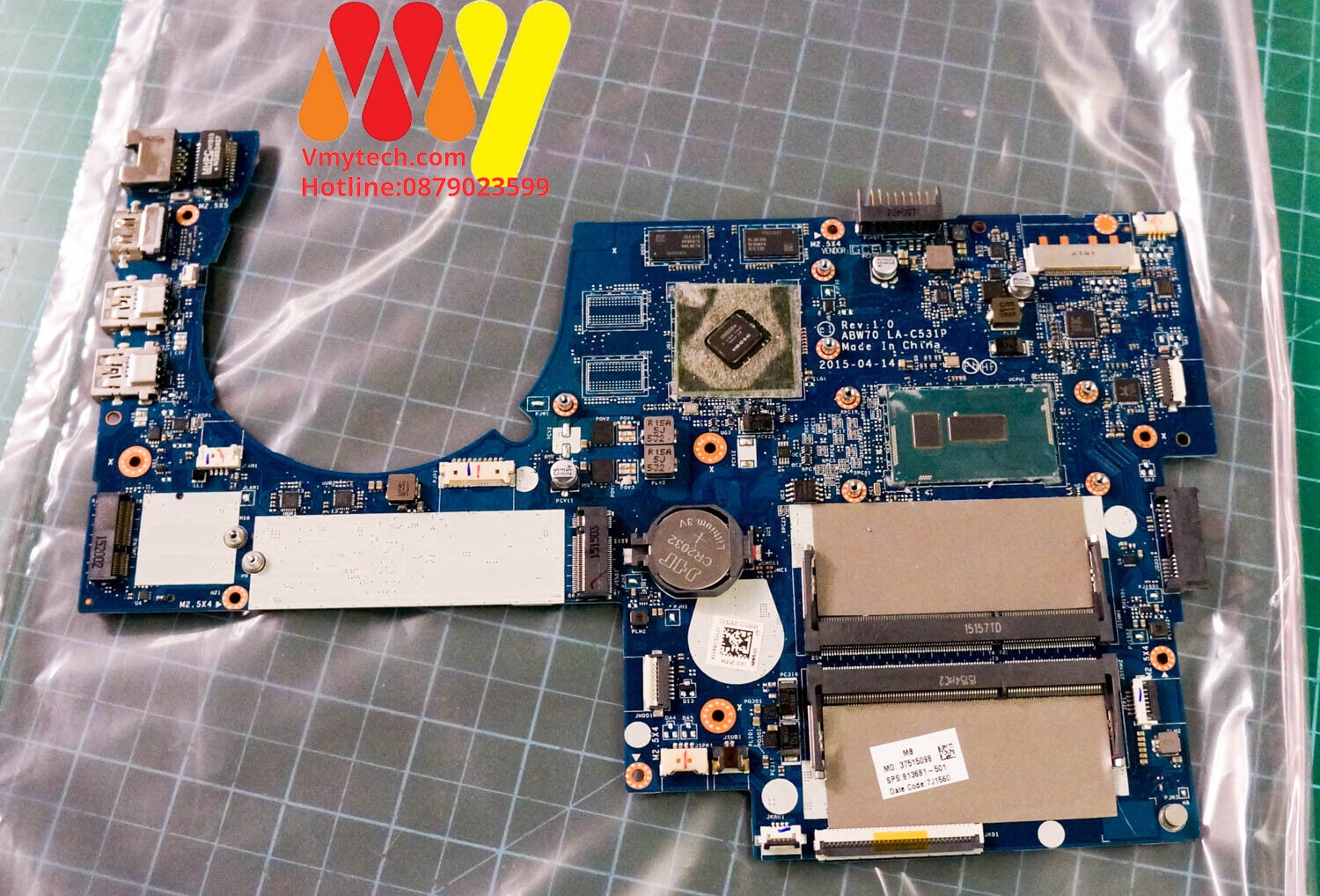 MAIN thay thế dùng cho Laptop HP ENVY M7-N I7-5500 mã : la-c531p
