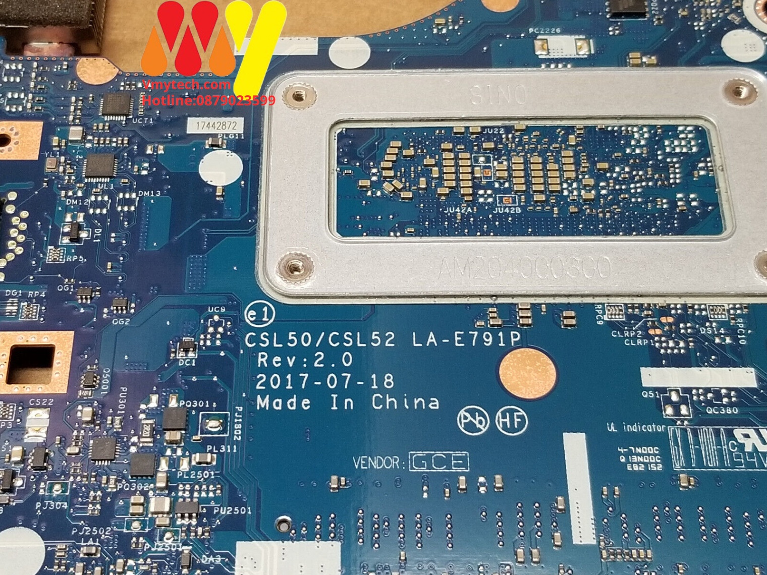 MAIN thay thế dùng cho Laptop HP 15BS I3-6006 mã : la-e791p