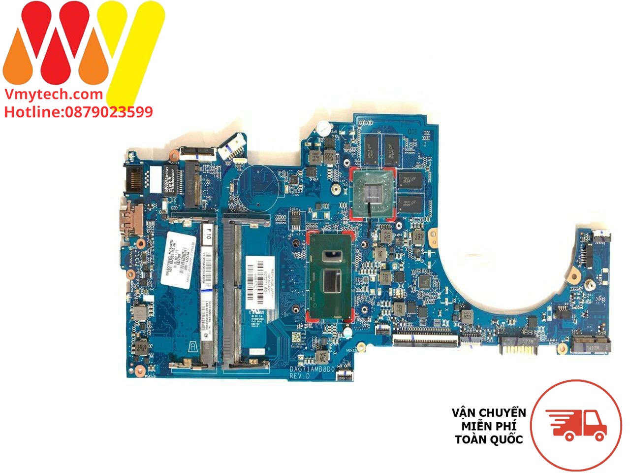 MAIN Thay Thế Dùng Cho HP 15CC I5-7200 mã : DA0G74AMB8D0