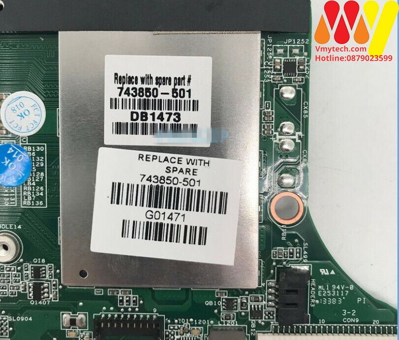 MAIN thay thế dùng cho Laptop HP SPECTRE 13-3010DX I5-4200 mã : 743850-501