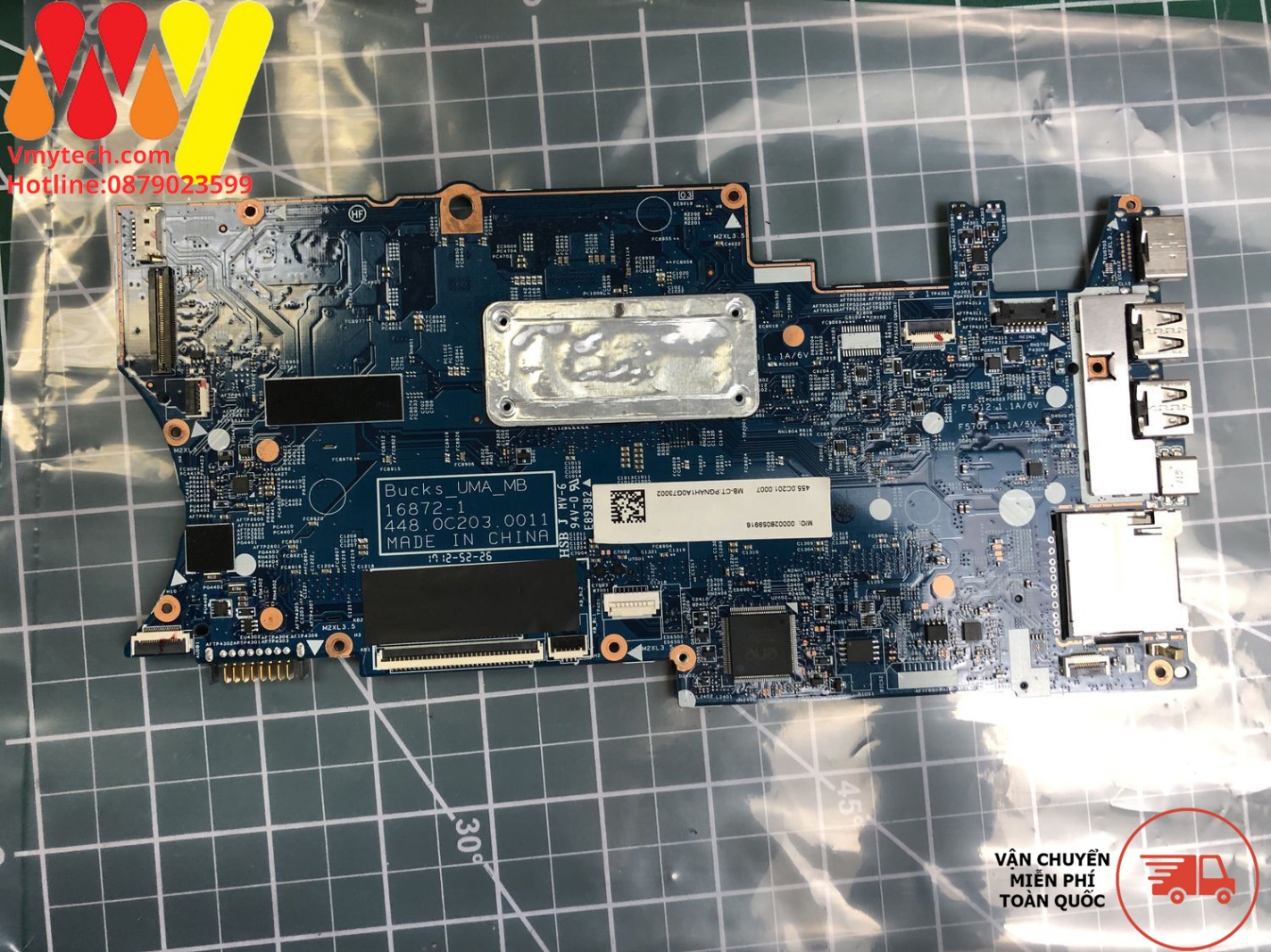 MAIN thay thế dùng cho HP PAVILION X360-14M I3-7100 mã : 16872-1, 448.0c204.0011