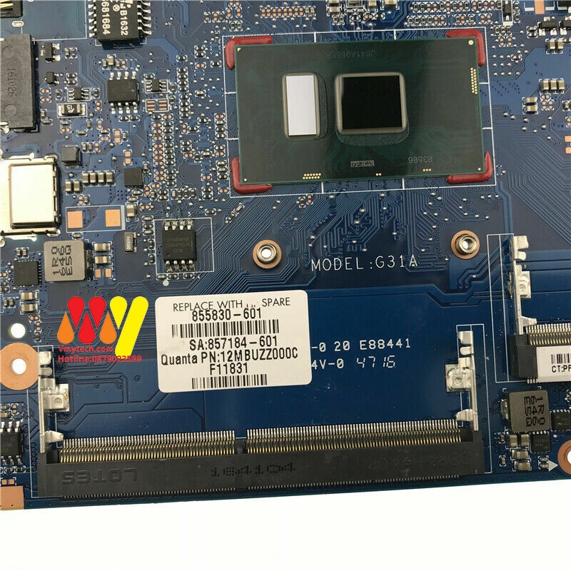 MAIN thay thế dùng cho laotop HP 14AL I5-7200 mã : DAG31AMB6D0