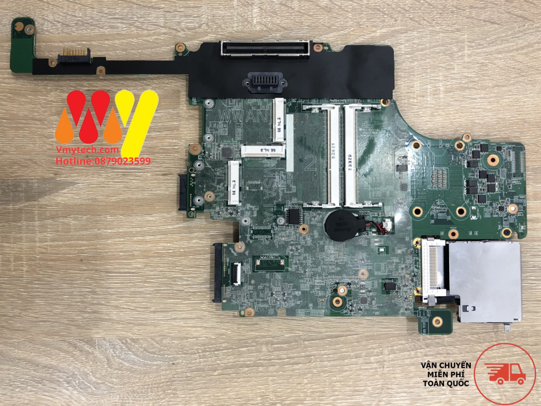 Main thay thế dùng cho Laptop HP Elittebook 8570w mã : 690643-001, SLJ8A, QM77