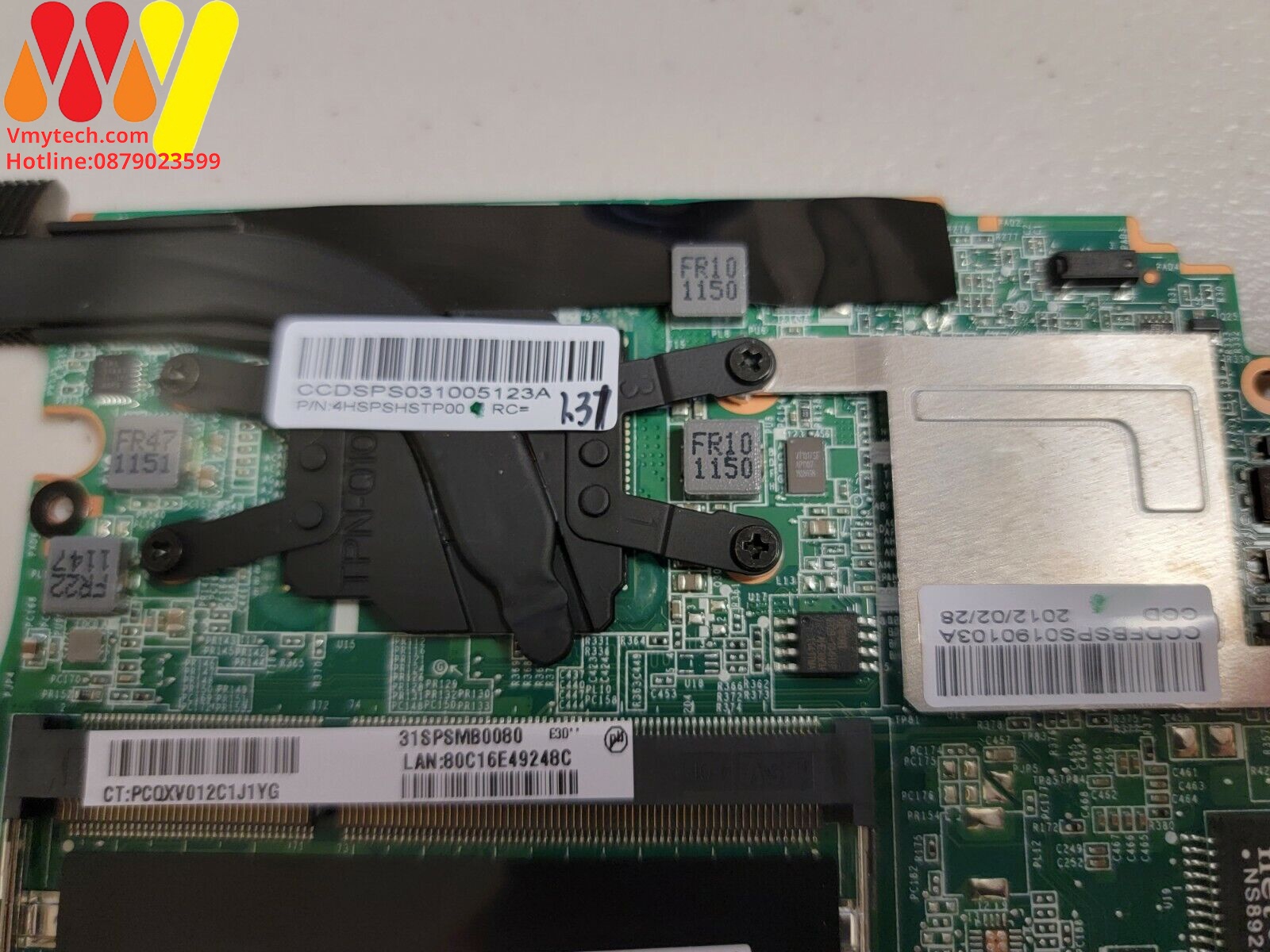 MAIN thay thế dùng cho Laptop HP SPECTRE 14-3000 I5-2467 mã : DA0SPSMBAE0
