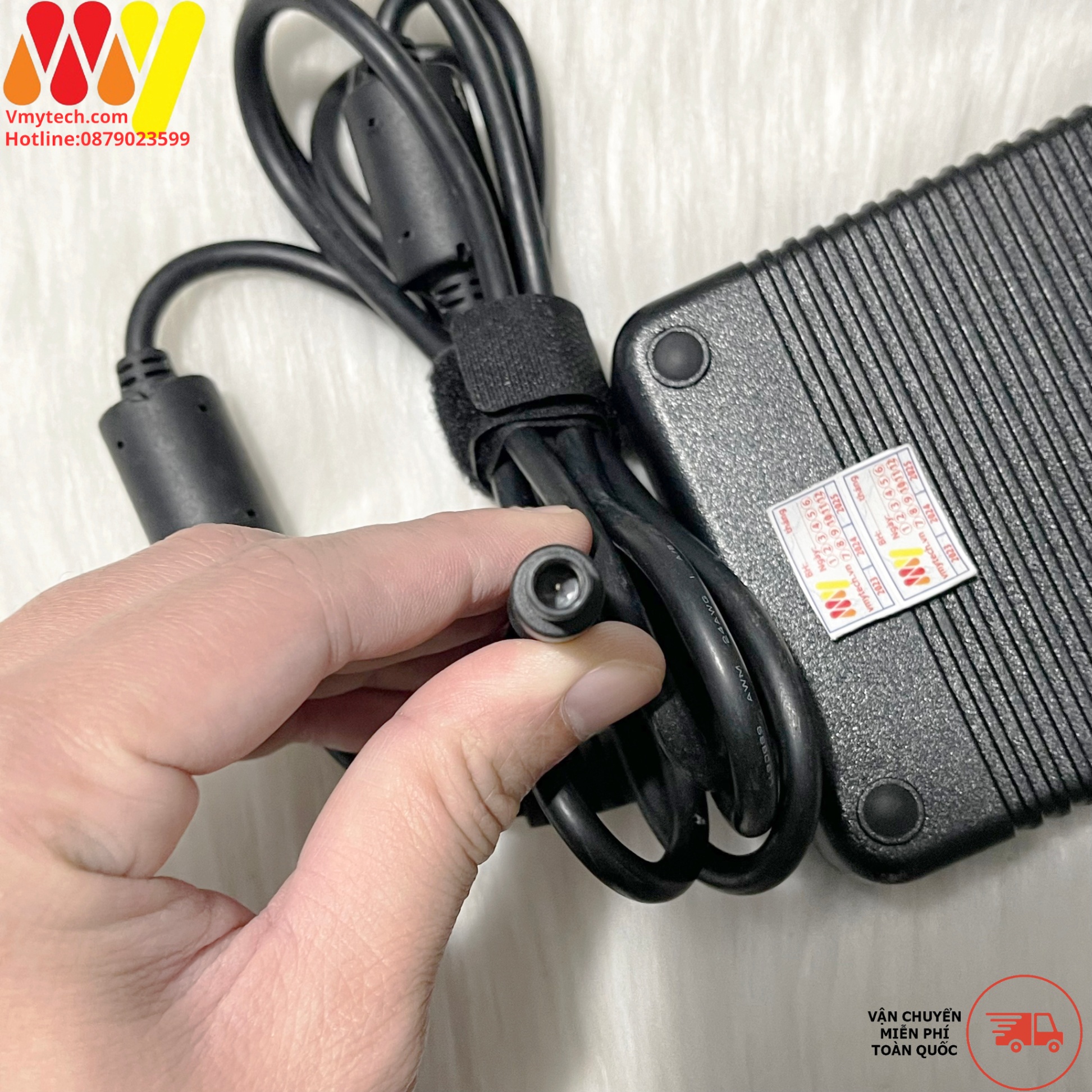 Sạc laptop HP 19.5V 11.8A 230W Chân Kim To (7.4 x 5.0 mm) Củ Chữ Nhật NEW