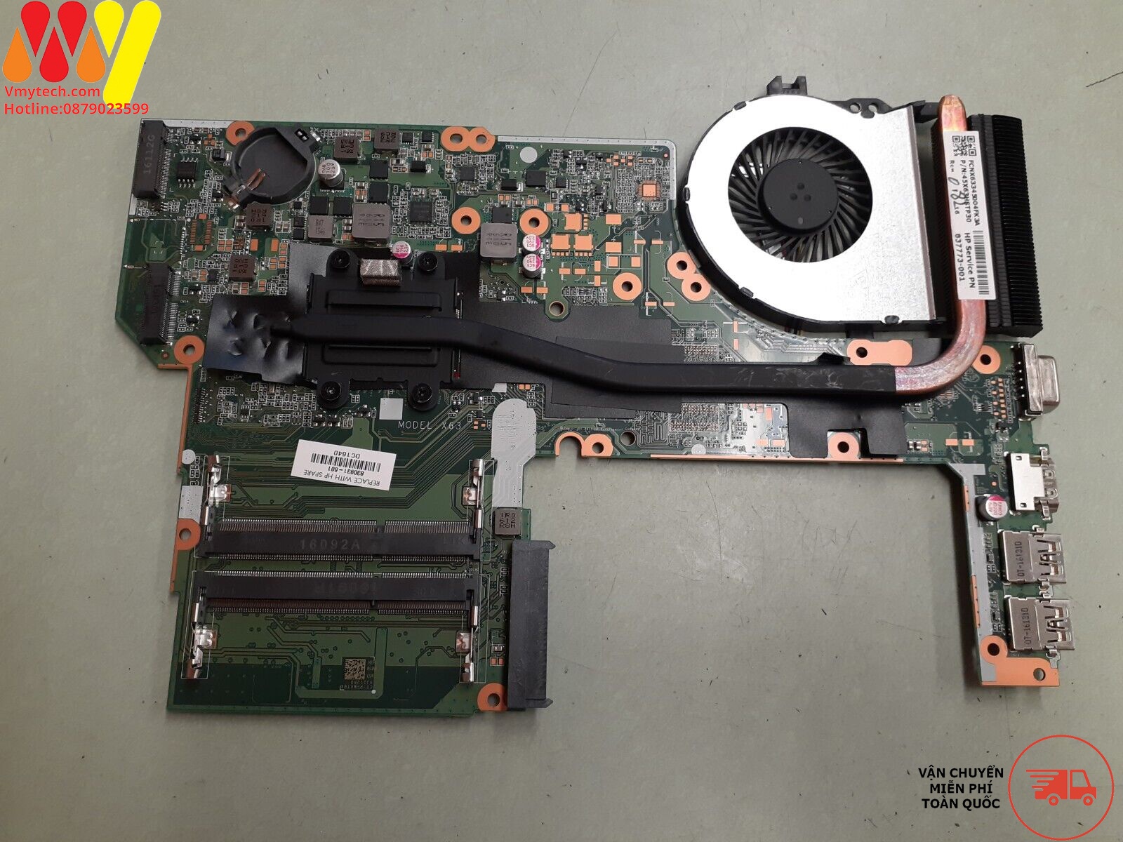 MAIN thay thế dùng cho Laptop HP 450 G3 I3-6100 mã : DAX63CMB6D0