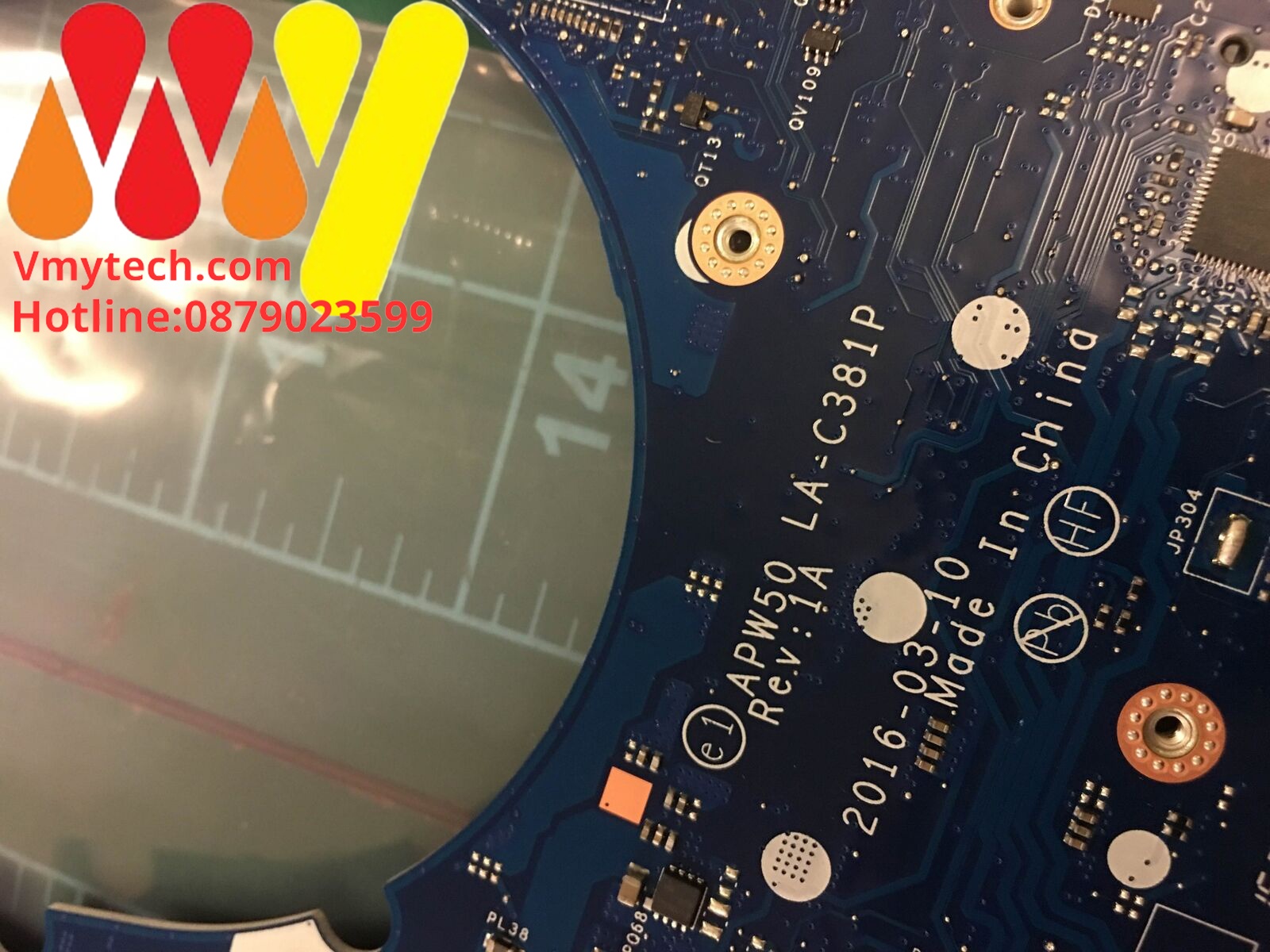 MAIN thay thế dùng cho Laptop HP ZBOOK 15-G3,17-G3 Chip core m3-6y30 mã : La-C381p, 848219-601