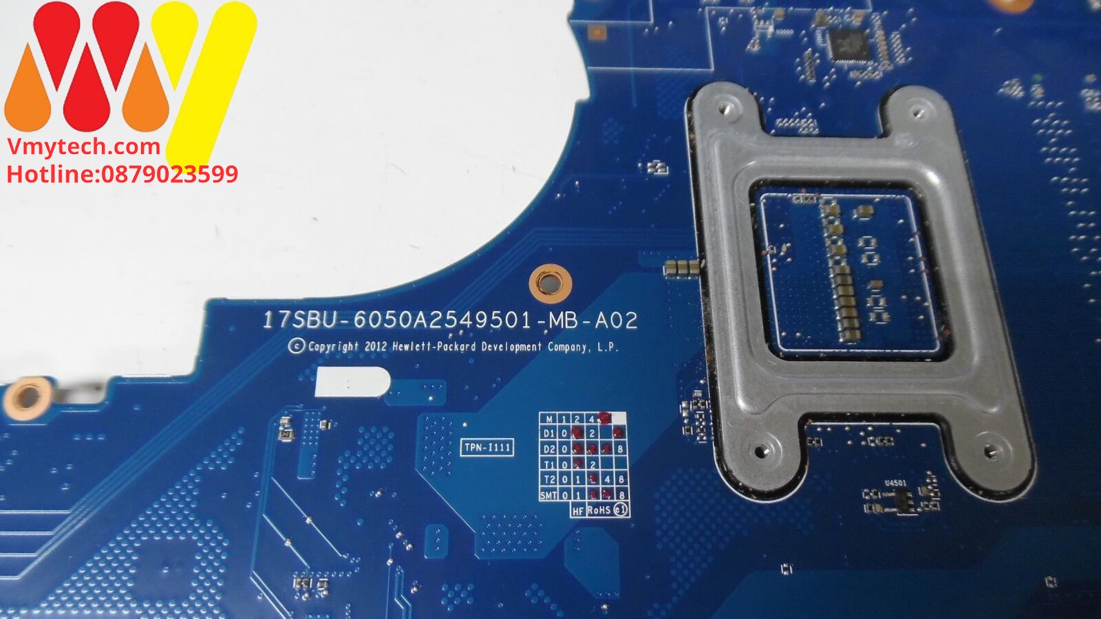 Main thay thế dùng cho Laptop HP ENVY 17T m7-j010dx, M7-J mã : 720265-001