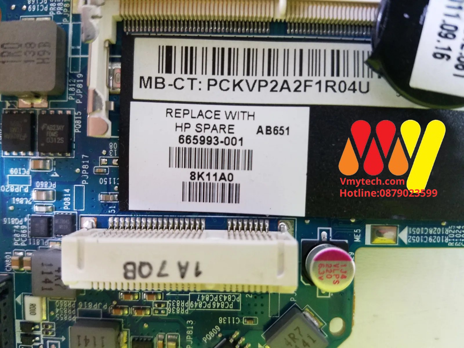 MAIN thay thế dùng cho Laptop HP DV6-7000 VGA RỜI mã : 665993-001
