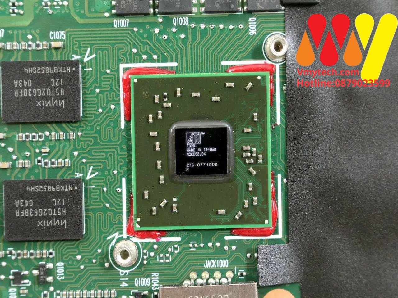 MAIN thay thế dùng cho Laptop HP DM4-3000 VGA RỜI mã : 608204-001,6050A231430
