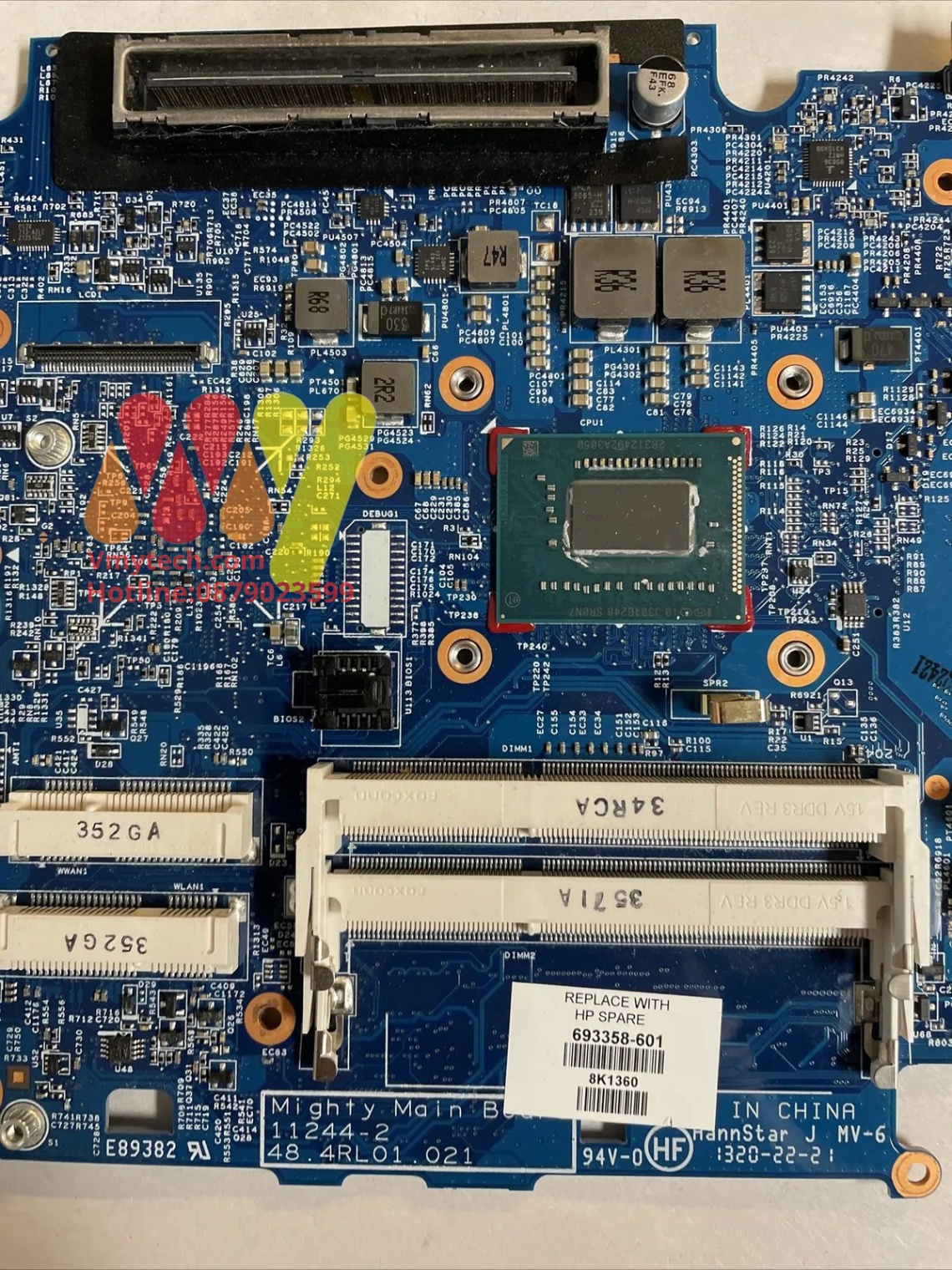 MAIN thay thế dùng cho Laptop HP 2170 I5-3337 mã : 693358-001