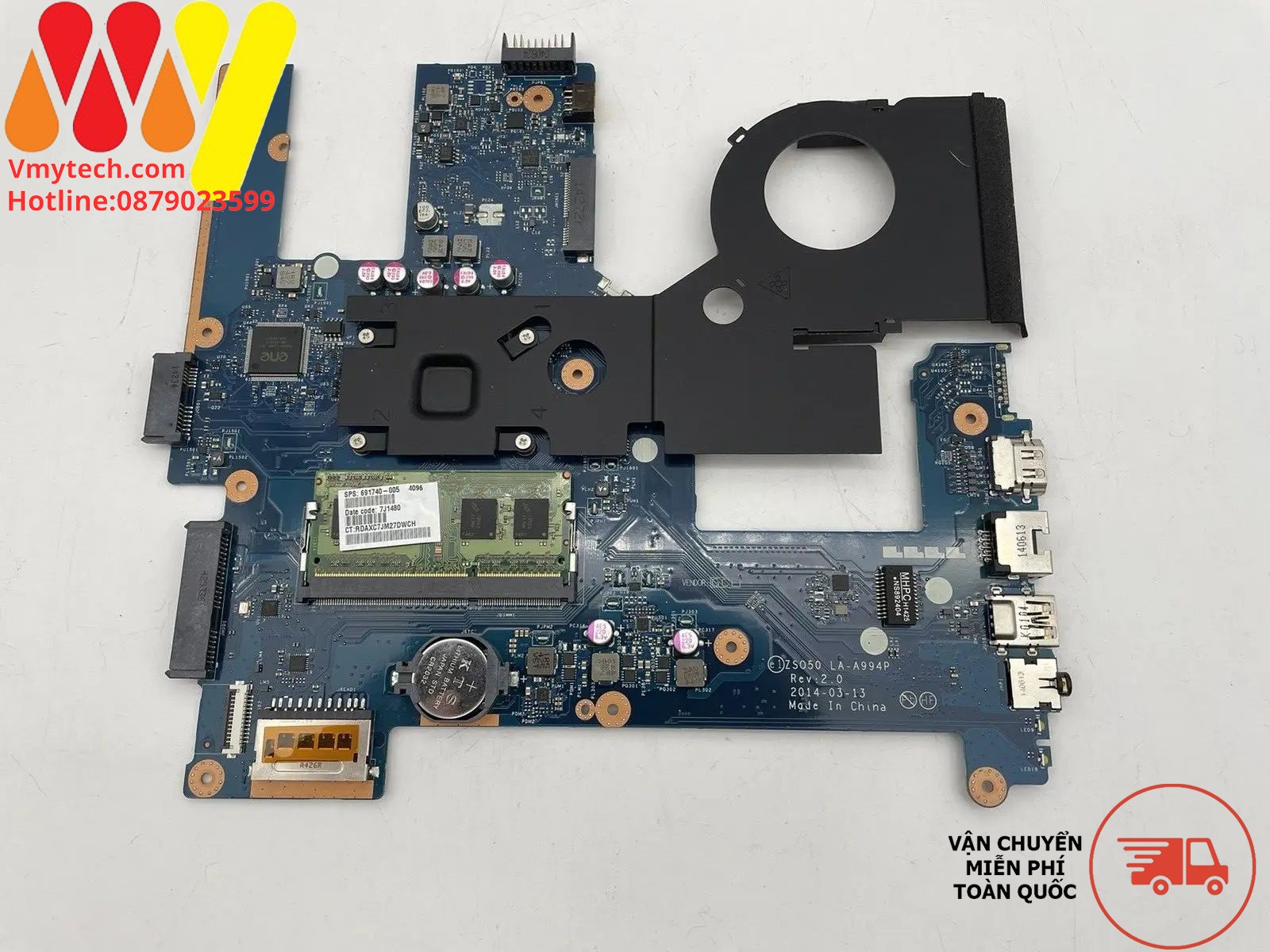 MAIN thay thế dùng cho Laptop HP 15R CPU N3530 mã : La-A994p