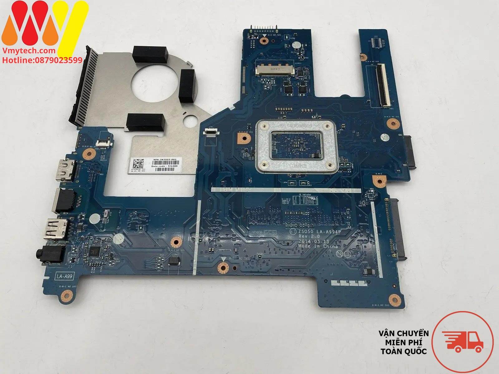 MAIN thay thế dùng cho Laptop HP 15R CPU N3530 mã : La-A994p