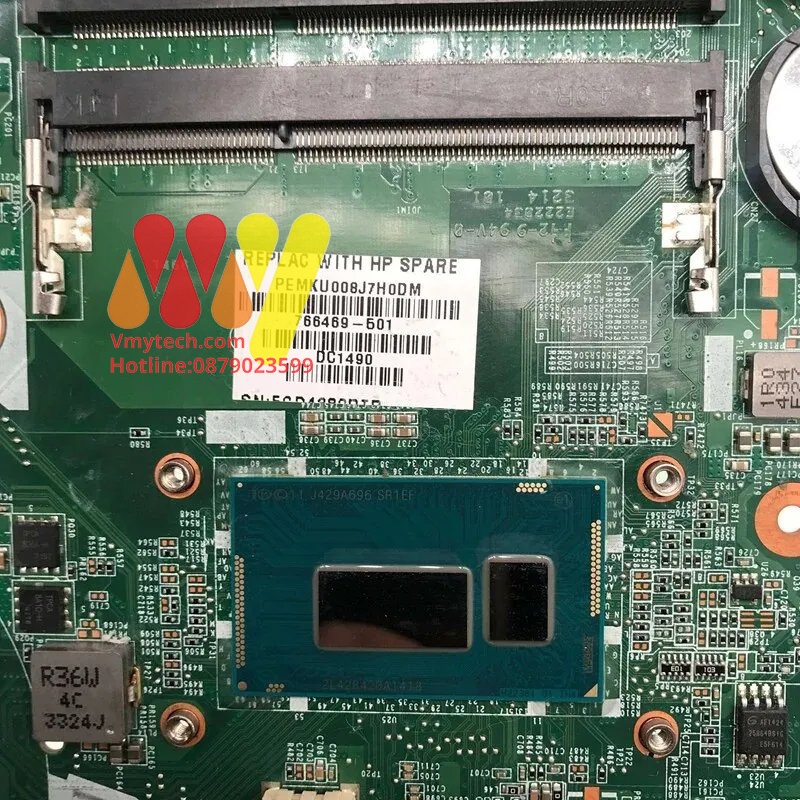 MAIN thay thế dùng cho Laptop HP 15P PENTIUM mã : 787515-501