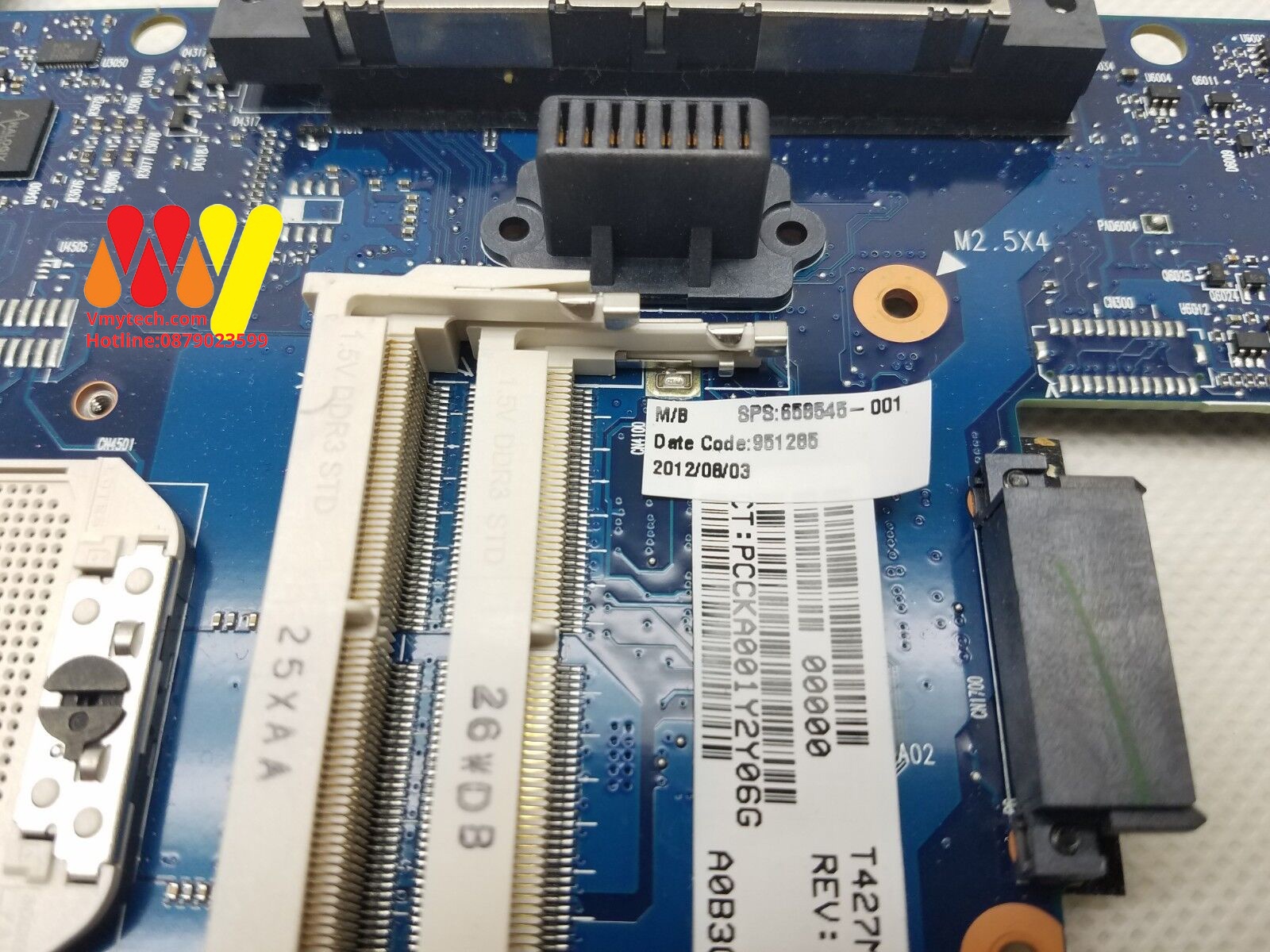 Main thay thế dùng cho Laptop HP 6445B, 6455B, 6555B, 6545b mã :LA-4961P