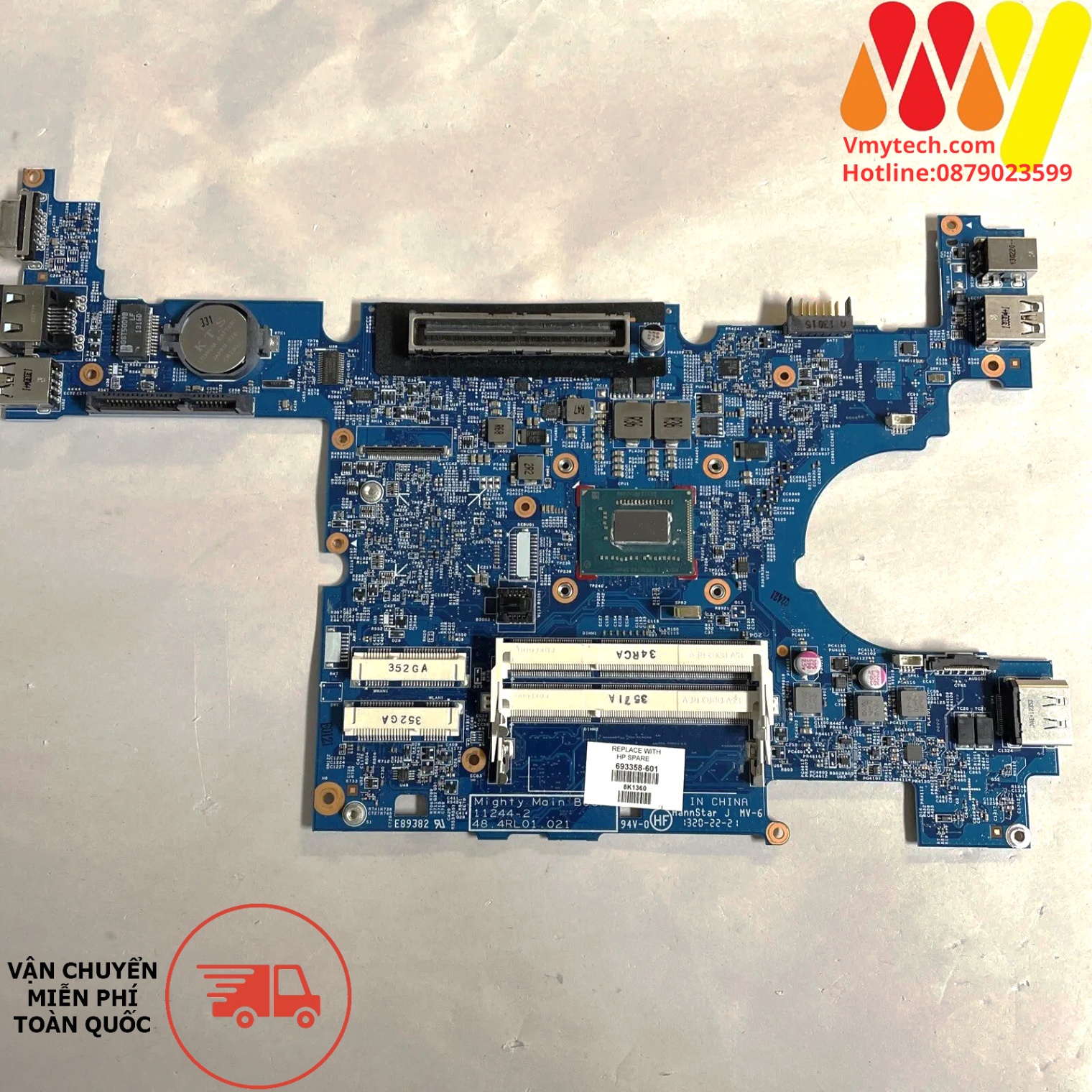 MAIN thay thế dùng cho Laptop HP 2170 I5-3337 mã : 693358-001