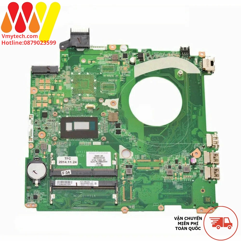 MAIN thay thế dùng cho Laptop HP 15P PENTIUM mã : 787515-501