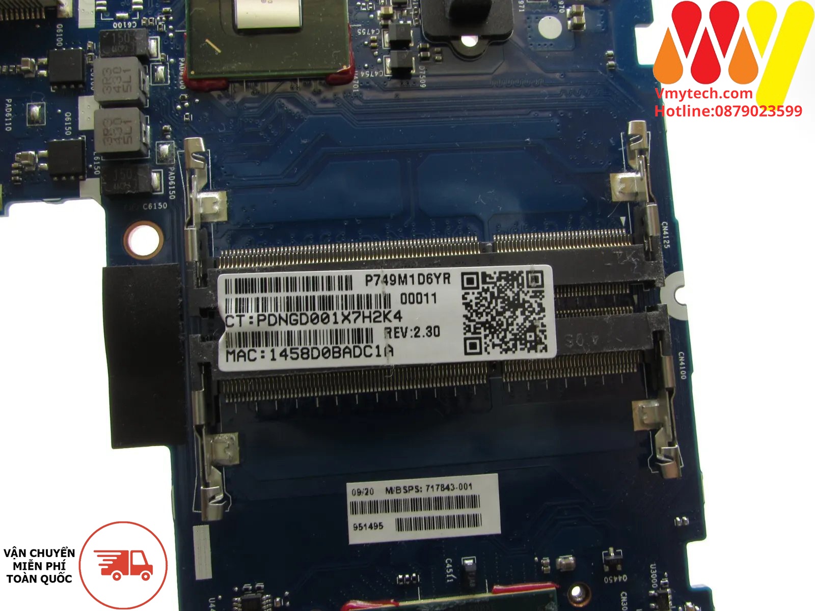 Main Thay thế dùng cho Laptop HP Elitebook Folio 9470M mã : 702849-601