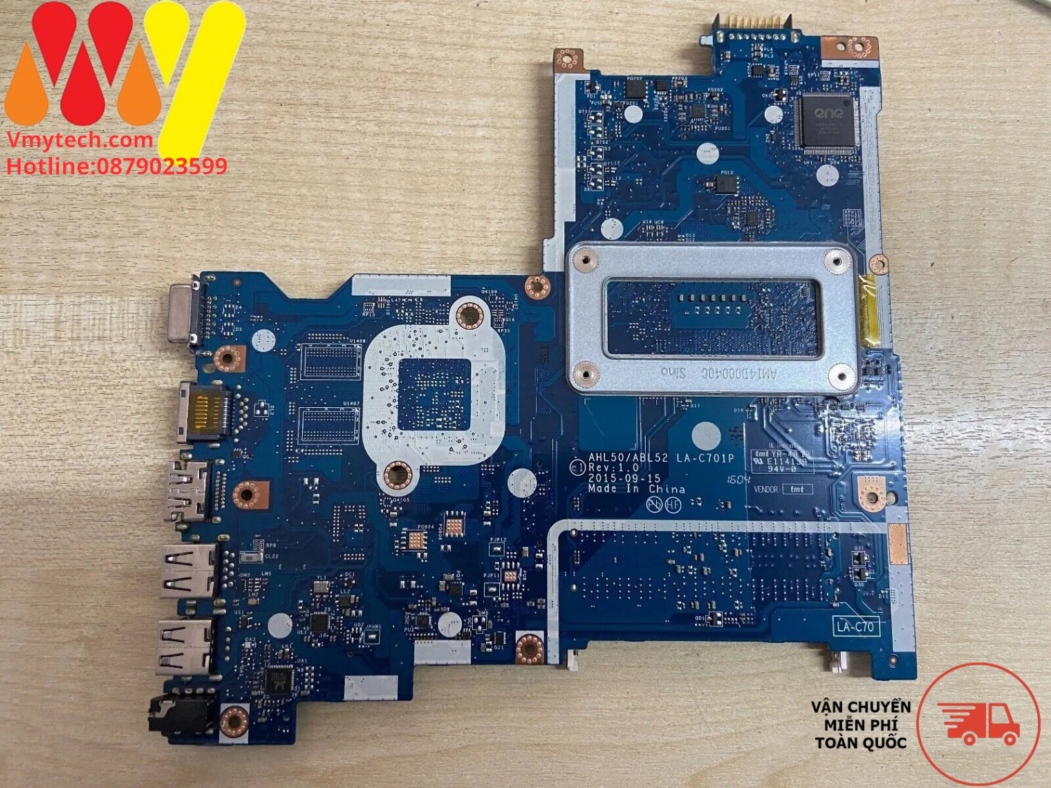 MAIN thay thế dùng cho Laptop HP 15-AC 15-AY 250 G4 I3-5005 mã : AHL50, LA-C701P