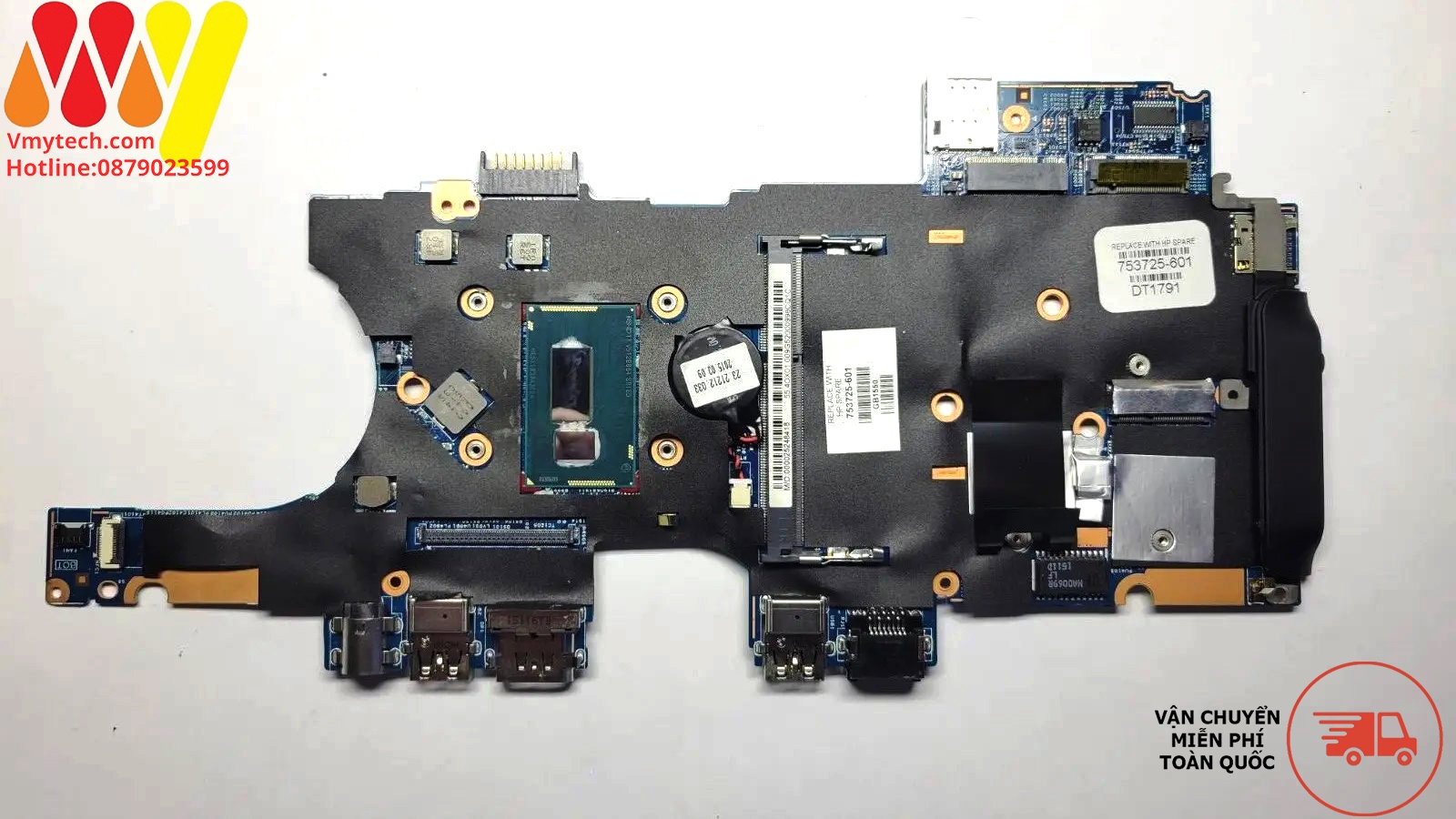 MAIN thay thế dùng cho Laptop HP 810-G2 I5-4300 mã : 753725-601