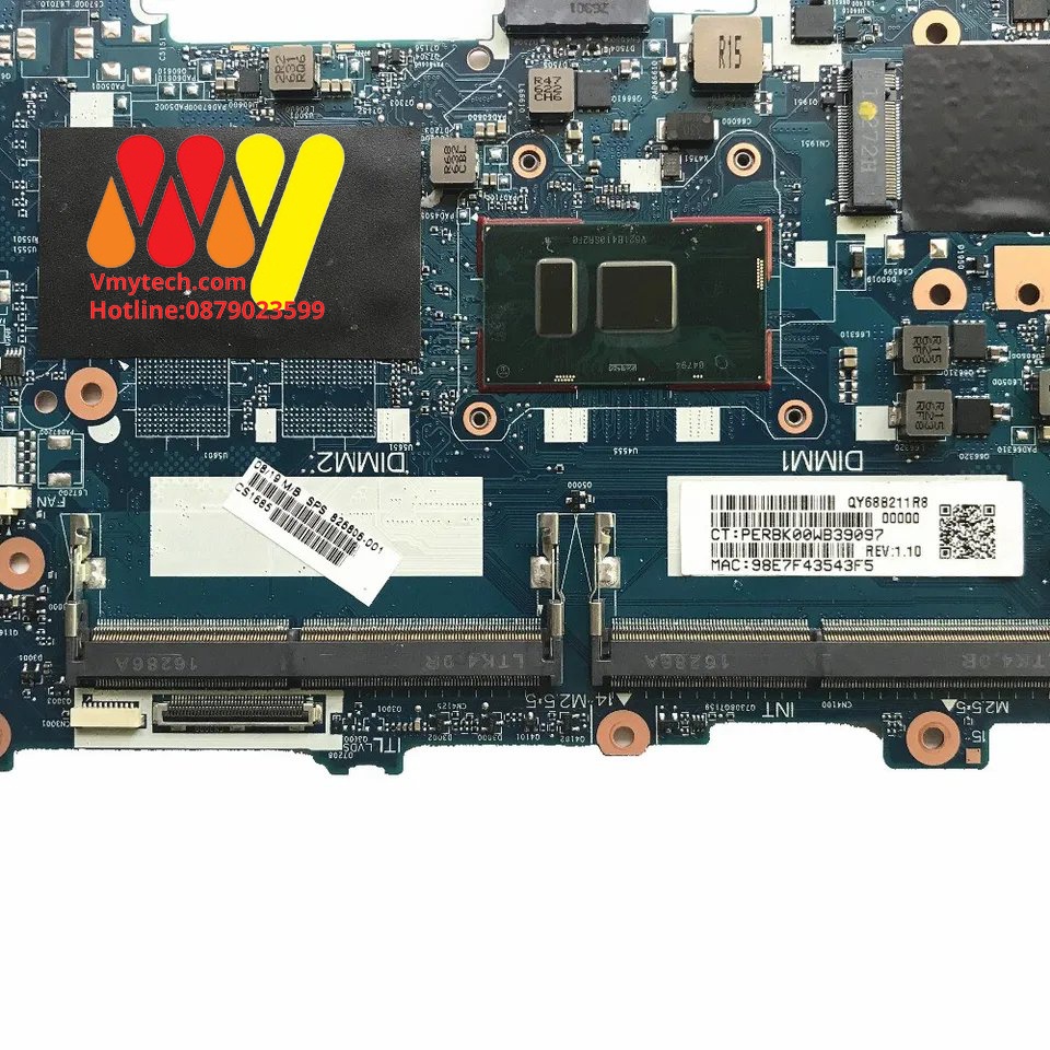 MAIN thay thế dùng cho HP 840-G3 I5-5300 mã : 6050a2822301-mb-a01