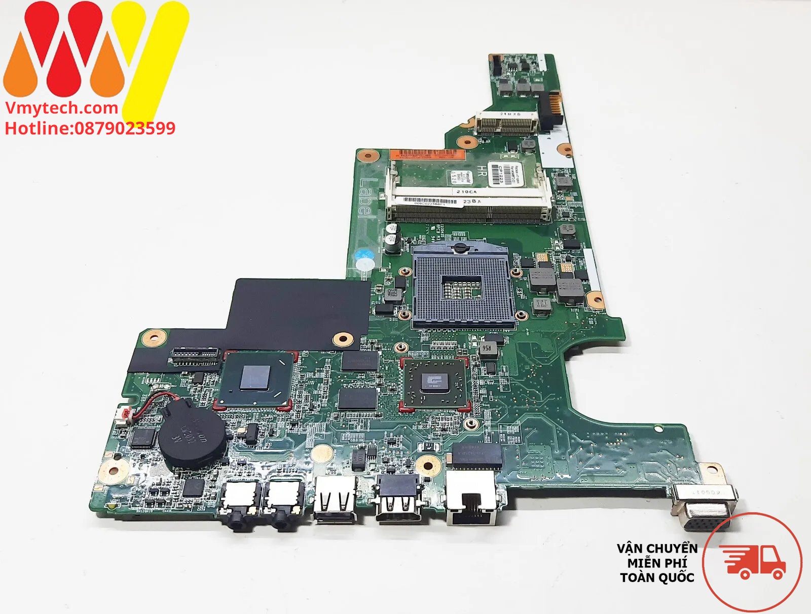 Main thay thế dùng cho HP CQ43, CQ431, CQ630, CQ631 HM65 mã : 646672-001