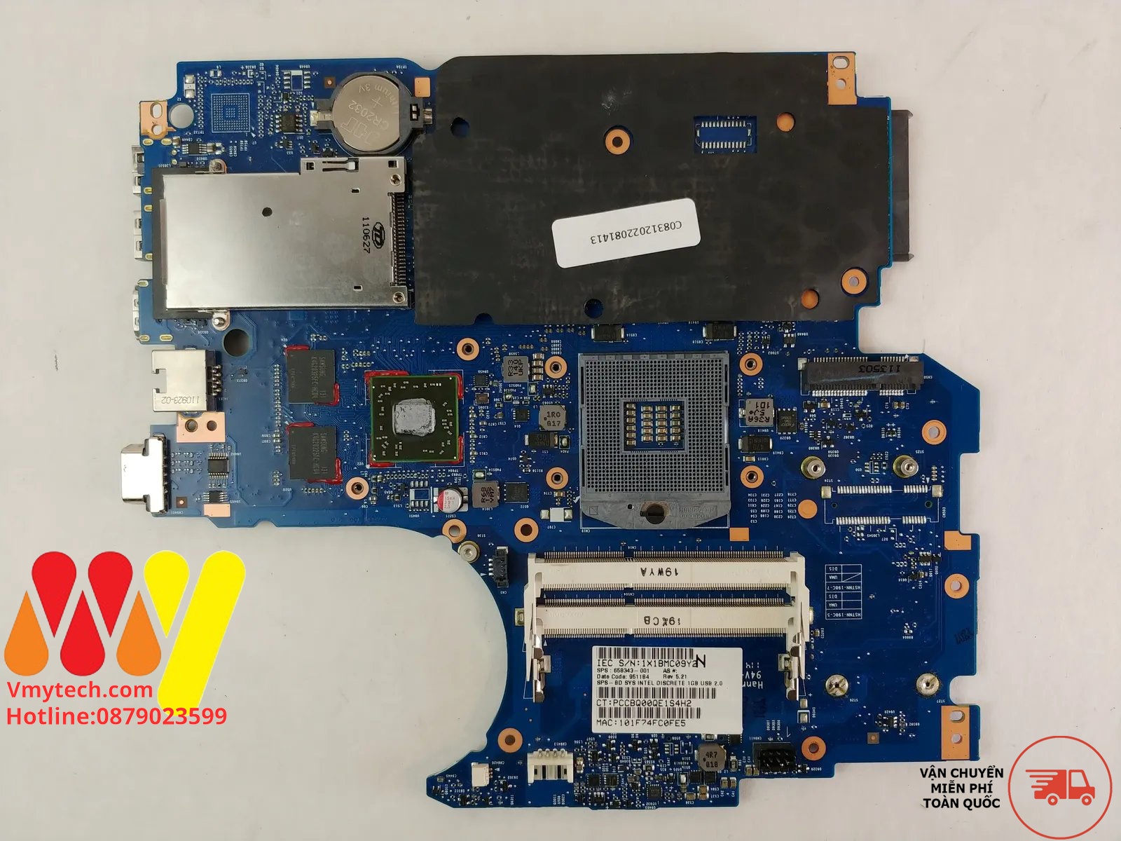 MAIN thay thế dùng cho Laptop HP 4530S mã : 658343-001