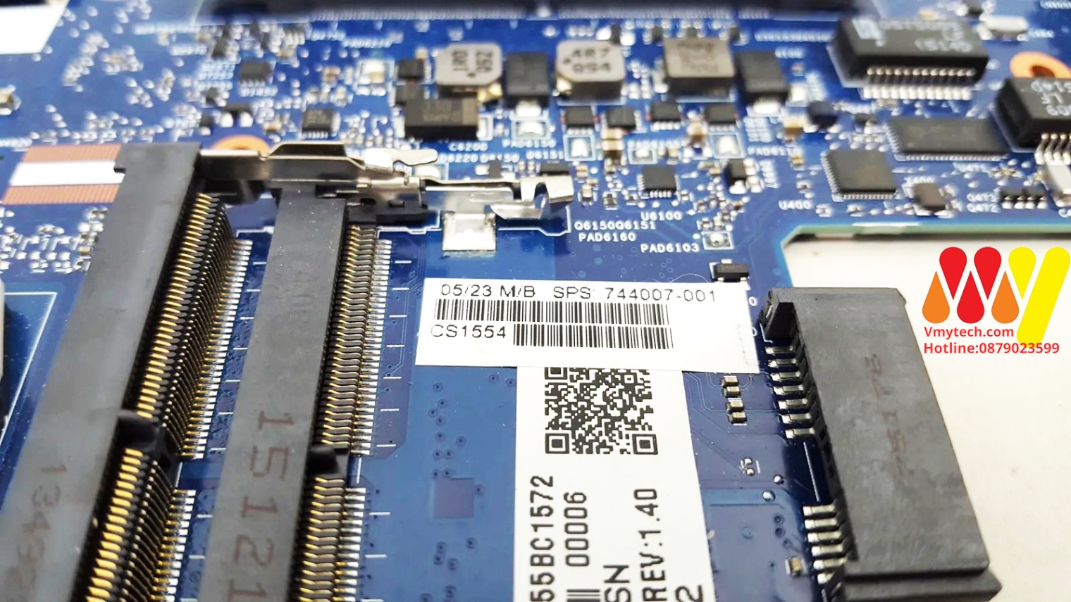 MAIN Thay thế dùng cho Laptop HP ProBook 640 G1 Socket G3 DDR3L mã : 744007-001