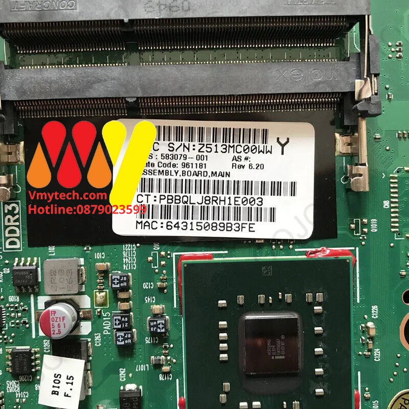 Main thay thế dùng cho Laptop HP 4410S, 4510S, 4411S mã : 6050A2252601