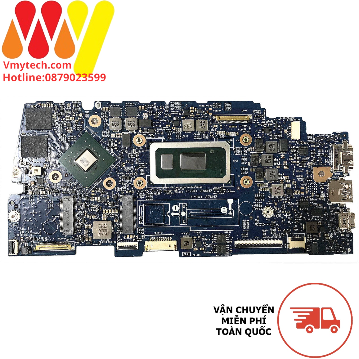 MAIN thay thế dùng cho Laptop DELL VOSTRO 5300 I5-10210U mã : 02WVJK 2WVJK