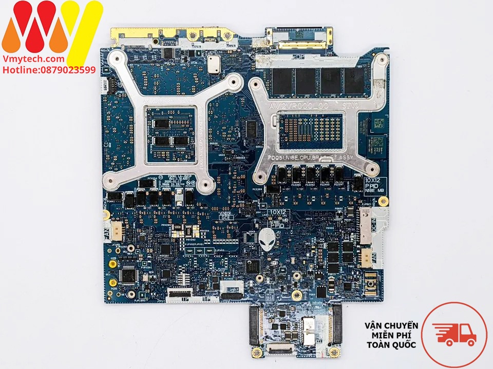 MAIN Laptop DELL ALIENWARE M17 R4 CHIP I9-10980HK GPU RTX3070 mã : LA-J521P 0PH5PG HU