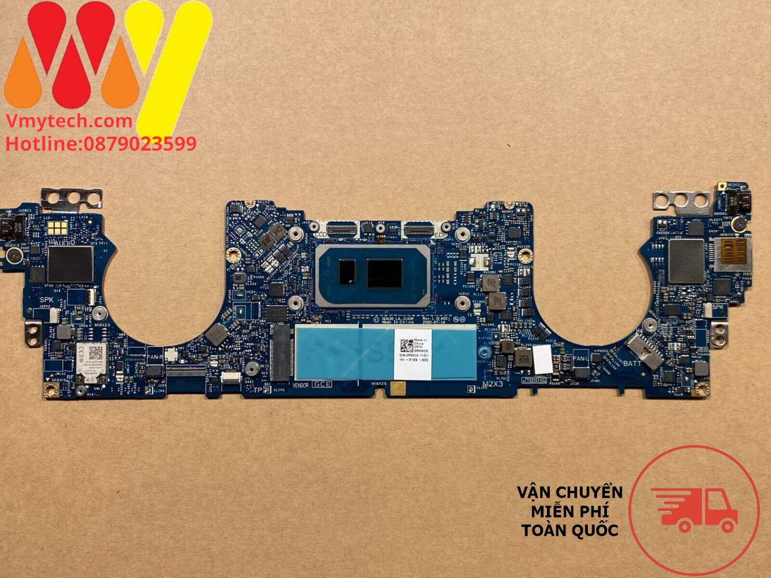 MAIN thay thế dùng cho Laptop DELL XPS 9310 I5-1135G7 mã : la-j143p