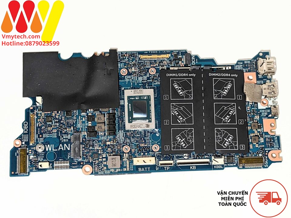 MAIN thay thế dùng cho Laptop DELL INSPRION 5415, 5515 AMD RYZEN 7 5700 mã : 0FH5FM, 0WKFHK