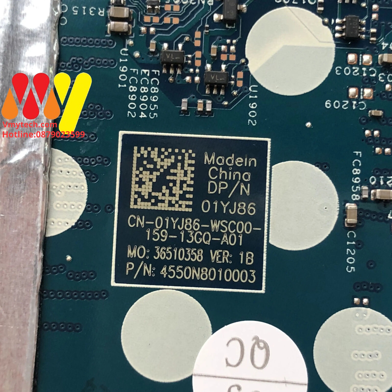MAIN Laptop DELL LATITUDE 5410 2 IN1 I7-10610U mã :203071-1, CN-01YJ86, 01YJ86