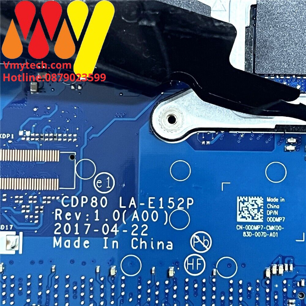 MAIN thay thế dùng cho Laptop DELL PRECSION 3520 I7-7820HQ mã : la-e152p