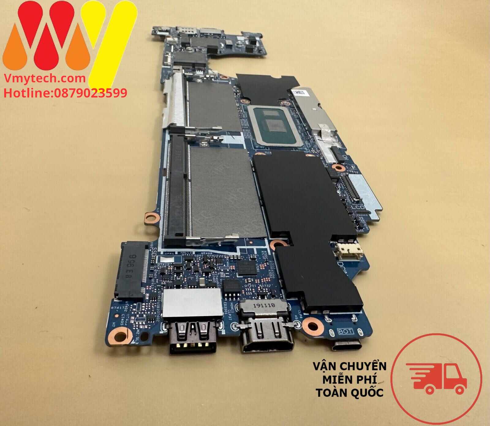 MAIN Thay thế dùng cho Laptop DELL LATITUDE 5300 2 IN 1 I7-8665U Mã : 18723-1