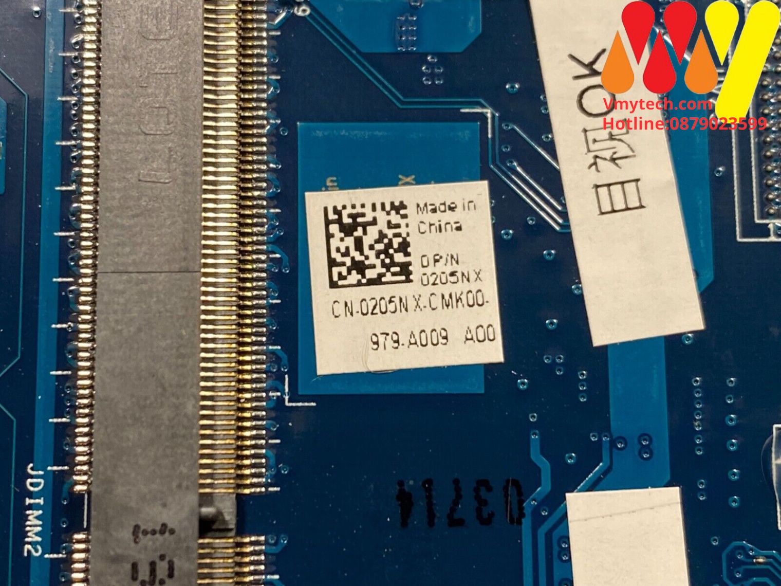 MAIN thay thế dùng cho Laptop DELL XPS 7590-PRECISION 5540 I7-9750H mã : LA-H331P, GCN0K